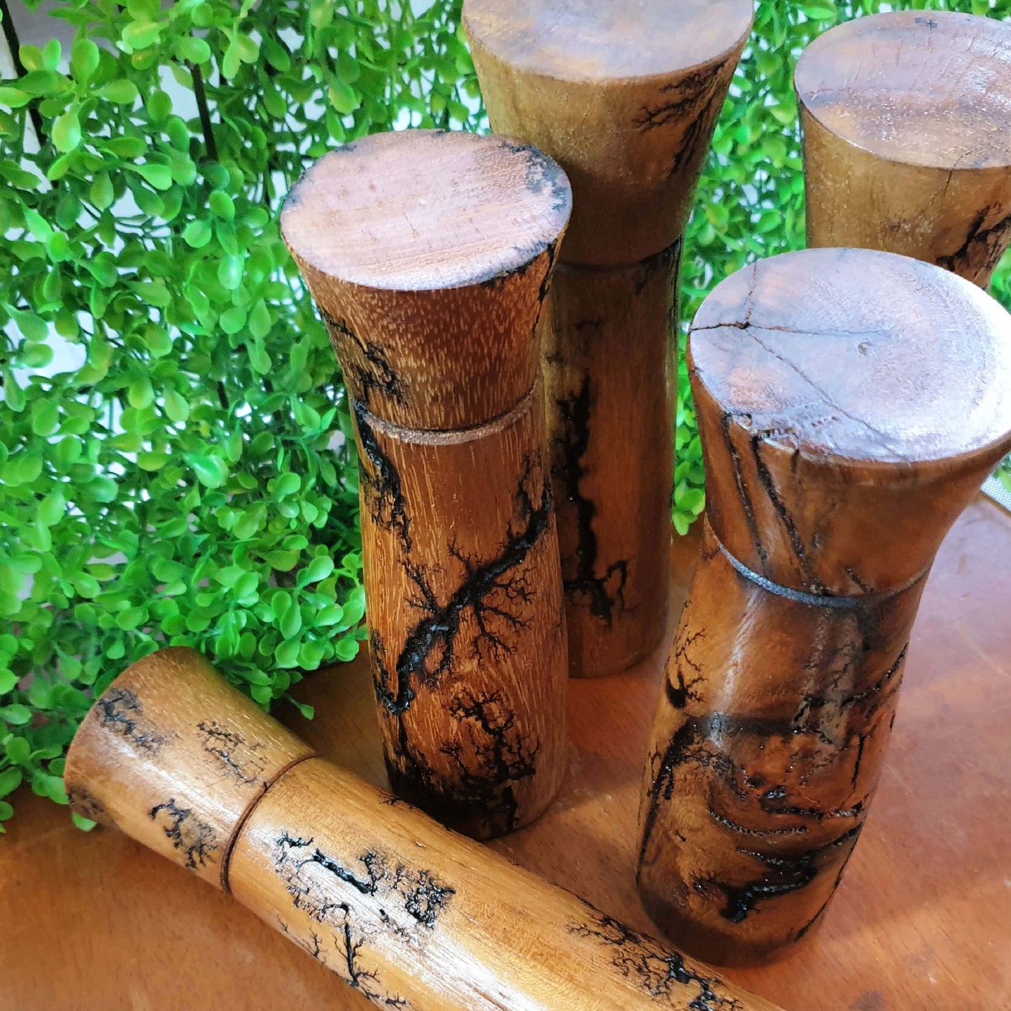 Pepper Grinder - Wood turned - Far North Plantations