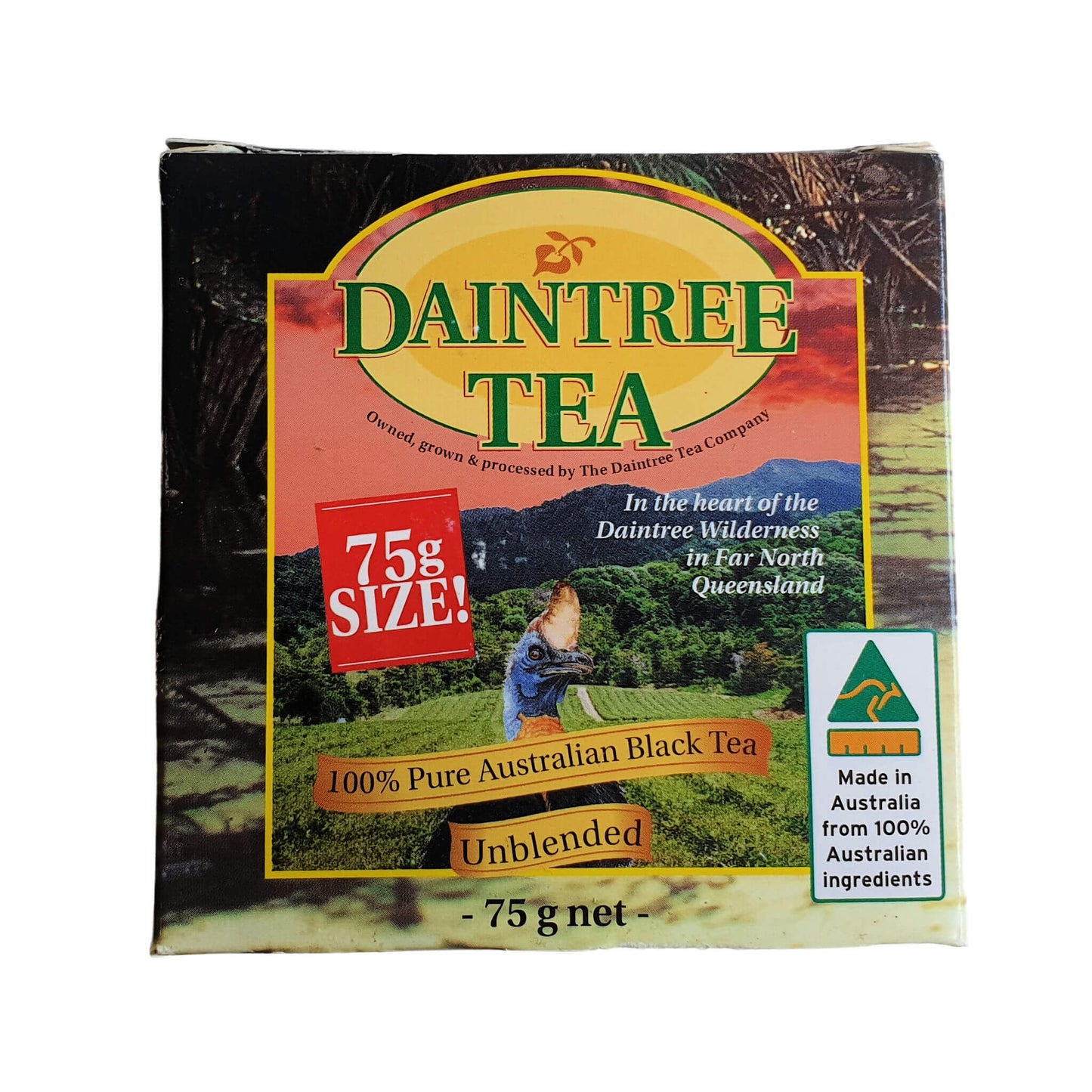 Daintree Loose Leaf Tea 70g Cube Box - Far North Plantations