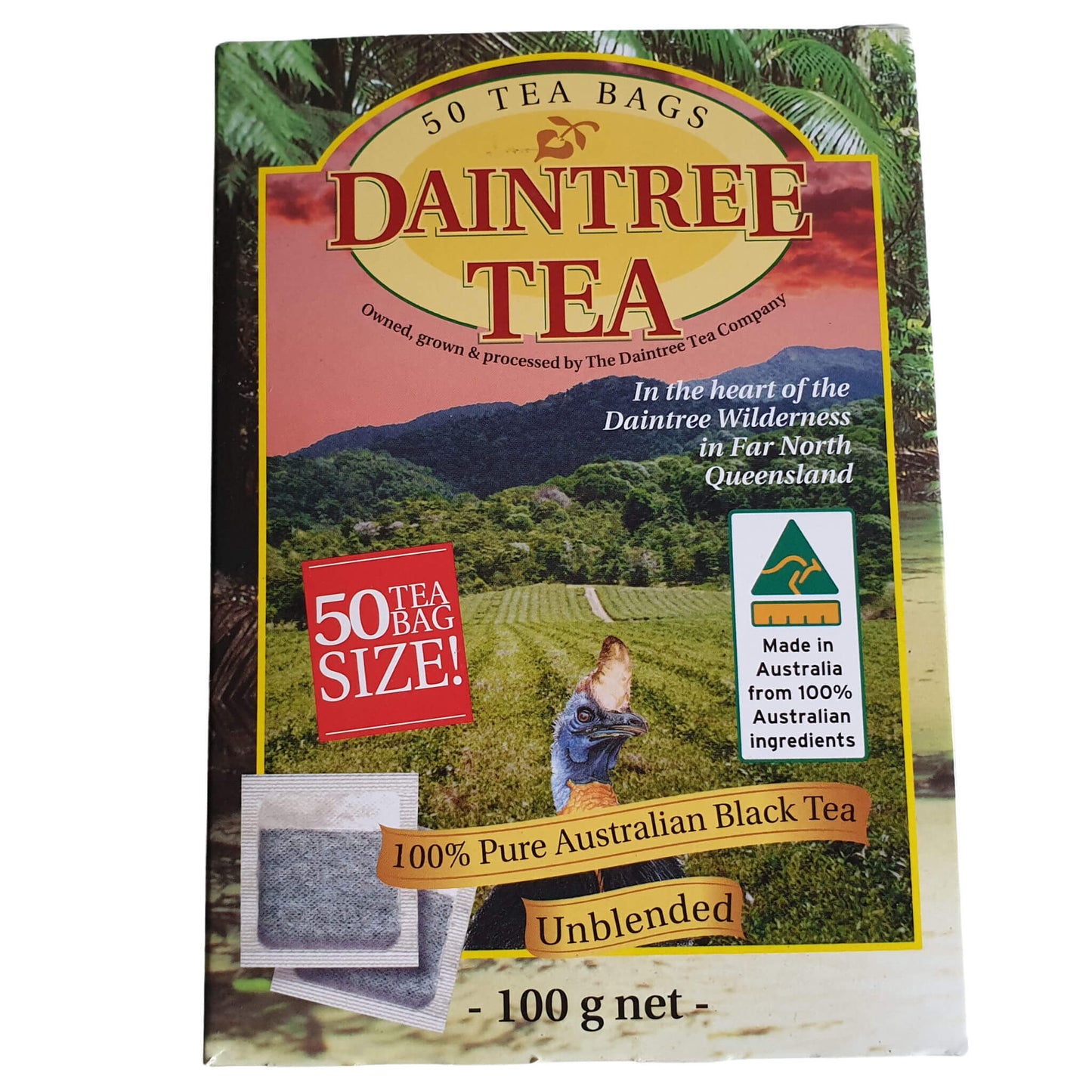 Daintree Tea Pot Style Teabags - Far North Plantations