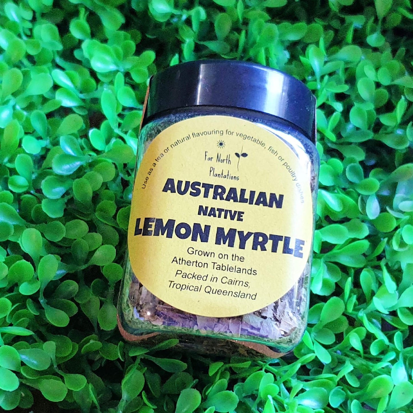 Lemon Myrtle 30g PET Jar - Far North Plantations